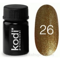 Гель-краска Kodi золотая 4 мл