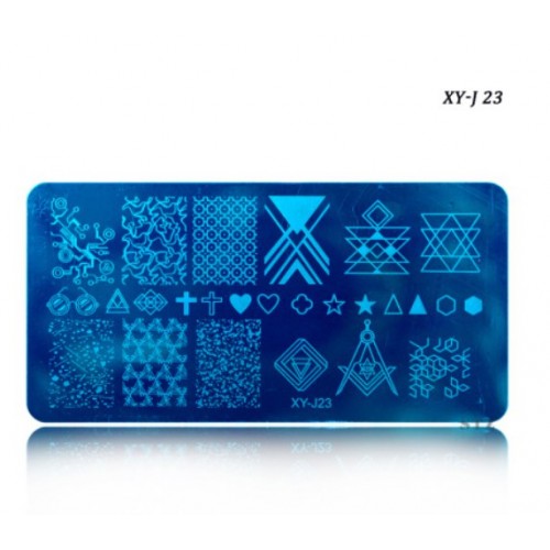 Пластина для стемпинга XYJ-23