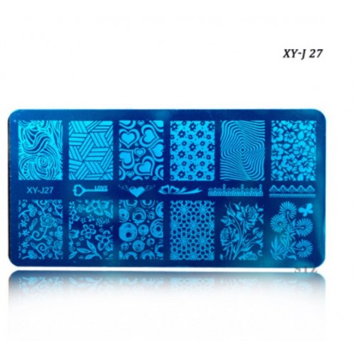 Пластина для стемпинга XYJ-27