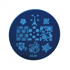 Круглый диск для стемпинга JQ-28