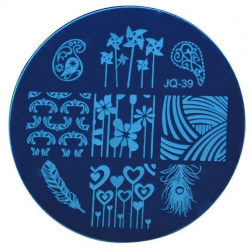Круглый диск для стемпинга JQ-39