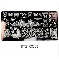 Пластина для стемпинга прямоугольная STZ-CC05