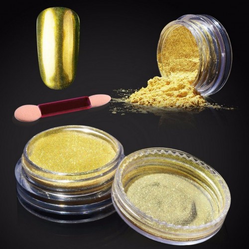 Втирка зеркальная, золото