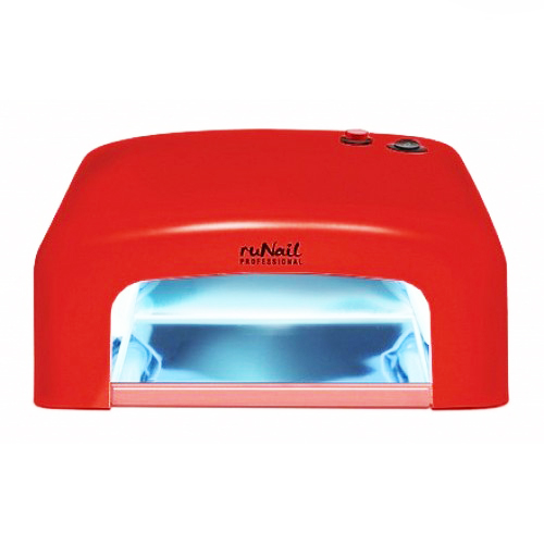UV лампа ruNail GL-515 36 W красная