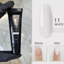 Polygel (полигель) A.V.A 15мл, белый