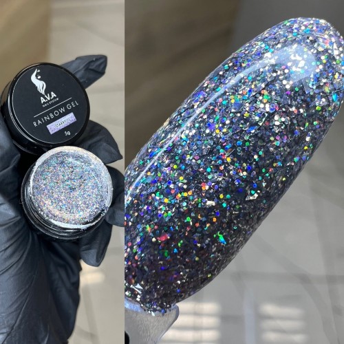 Гель мерцающий A.V.A Rainbow Gel Starry 1, 5 г