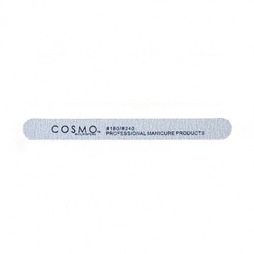 Пилка Cosmo тонкая закругленная абразивность 180/240